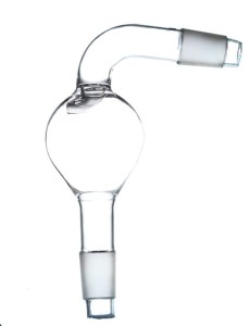 Łapacz cieczy zagięty szlif 19/26 i 19/26