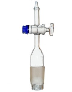 Nasadka kran szklany z końcówką prostą szlif 14/23