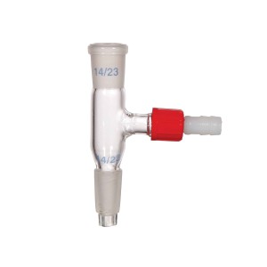 Nasadka pionowa tubus z króćcem PP szlif 2x29/32