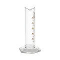Cylinder miarowy szklany 50 ml niski, klasa B - GLASSCO