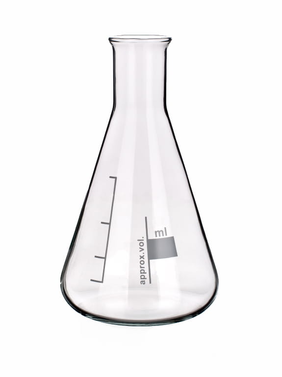 Kolba stożkowa 2000 ml wąska szyja Glassco