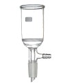 Lejek filtracyjny 200 ml G-4 szlif 29/32 z tubusem