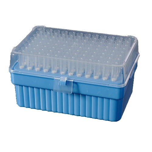 Końcówki do pipet 200 ul z FILTREM 96 szt. w statywie Biologix