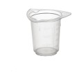 Zlewka plastikowa PP 50 ml trójrożna - BIOLOGIX