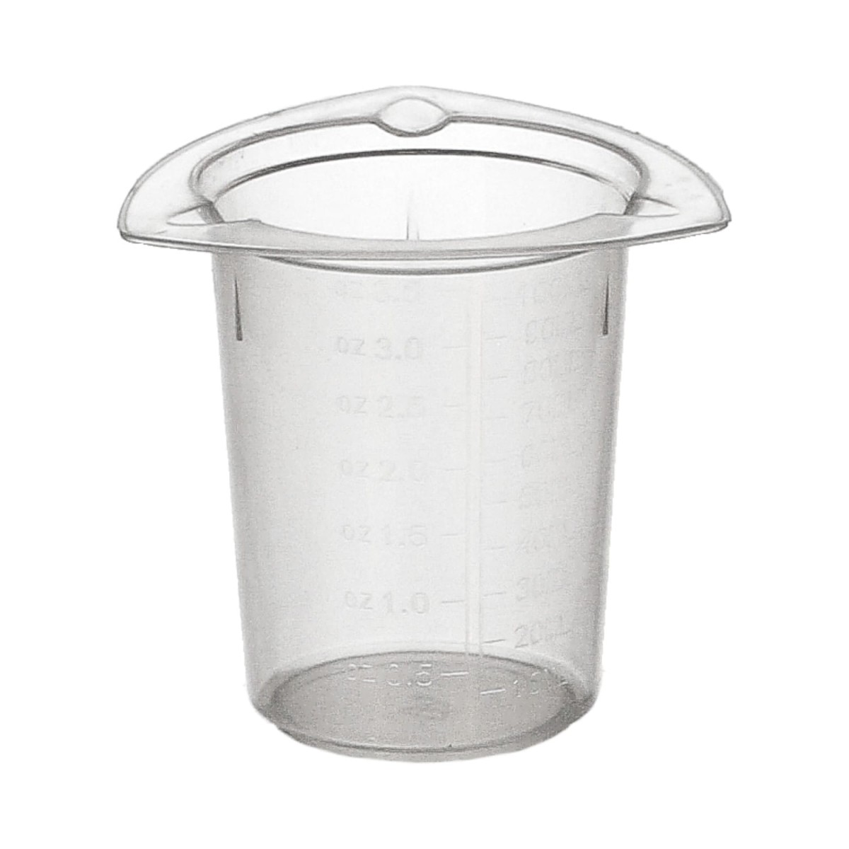 Zlewka plastikowa PP 100 ml trójrożna - BIOLOGIX