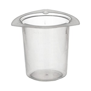 Zlewka plastikowa PP 250 ml trójrożna - BIOLOGIX