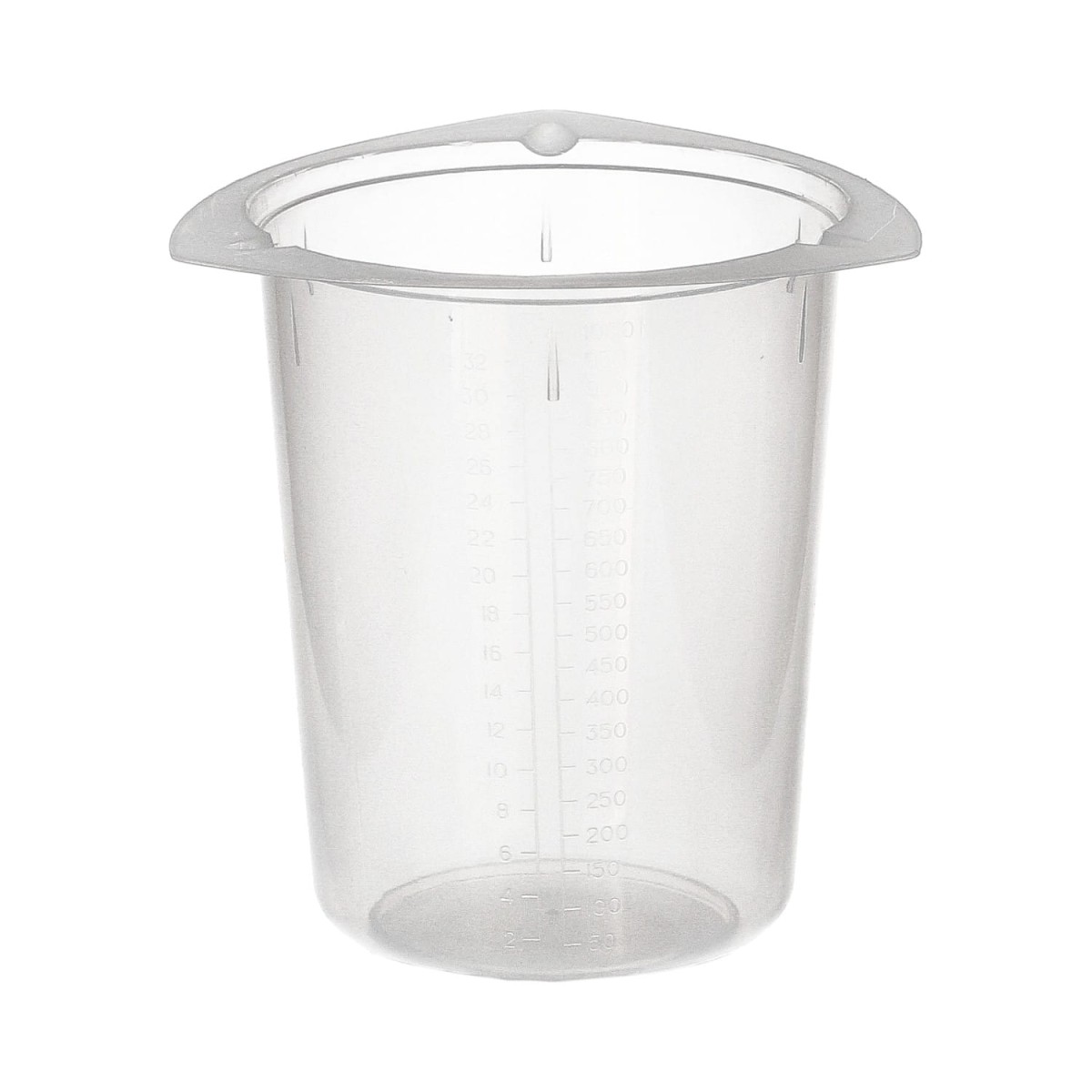 Zlewka plastikowa PP 1000 ml trójrożna - BIOLOGIX