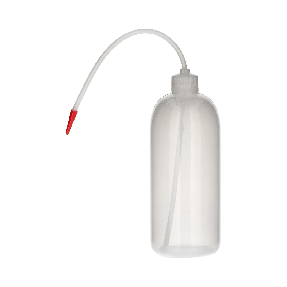 Tryskawka plastikowa LDPE 1000 ml z czerwoną końcówką