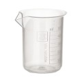 Zlewka plastikowa PP 50 ml skala tłoczona BIOSPACE