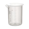 Zlewka plastikowa PP 50 ml skala tłoczona BIOSPACE