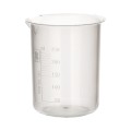 Zlewka plastikowa PP 250 ml skala tłoczona BIOSPACE
