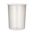 Zlewka plastikowa PP 5000 ml skala tłoczona BIOSPACE