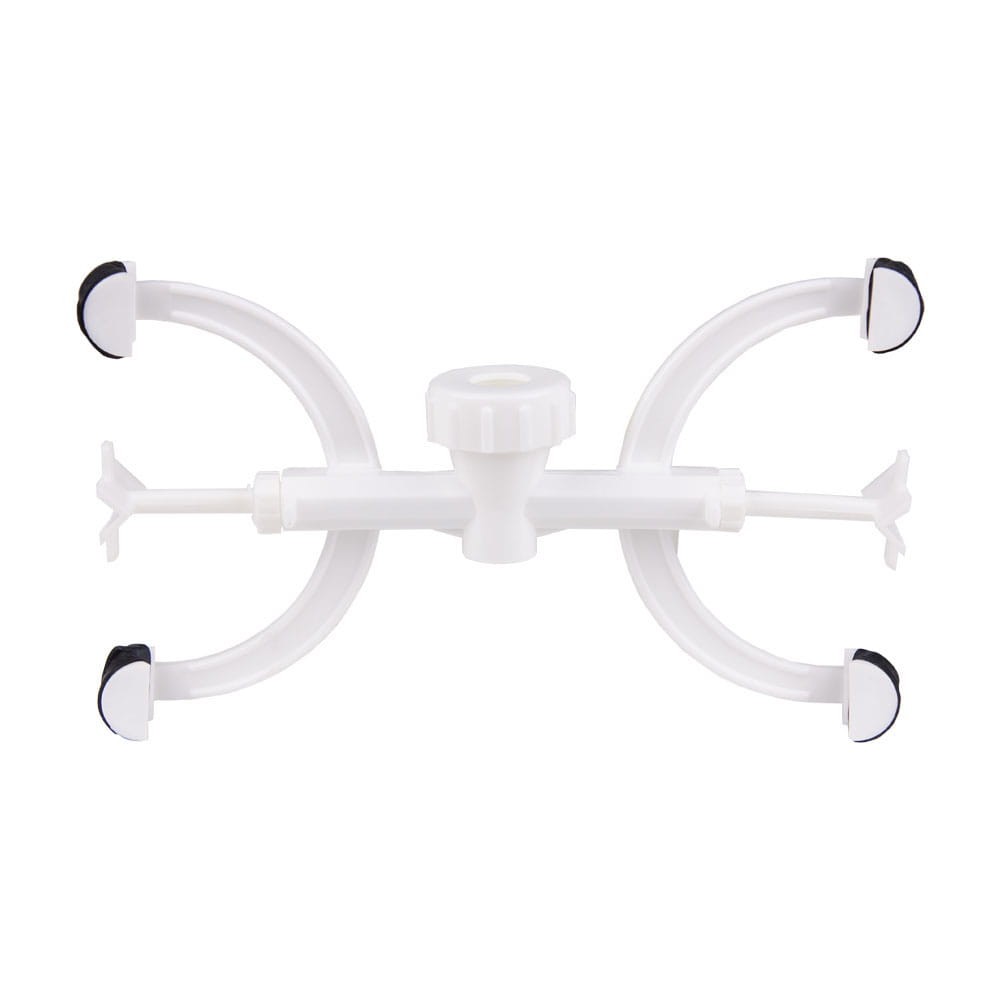 Łapa do biuret PP podwójna z łącznikiem