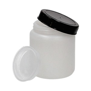 Pojemnik plastikowy HDPE 70 ml z przykrywką i nakrętką Kartell