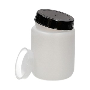 Pojemnik plastikowy HDPE 250 ml z przykrywką i nakrętką Kartell
