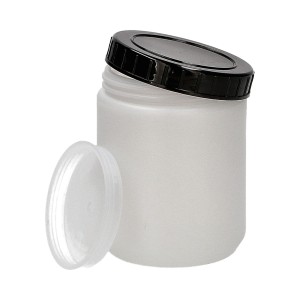 Pojemnik plastikowy HDPE 500 ml z przykrywką i nakrętką Kartell