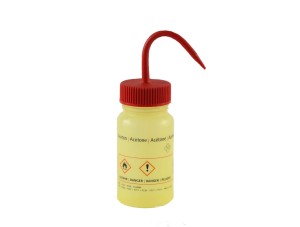 Tryskawka LDPE 250 ml z nadrukiem ACETON szeroka szyja