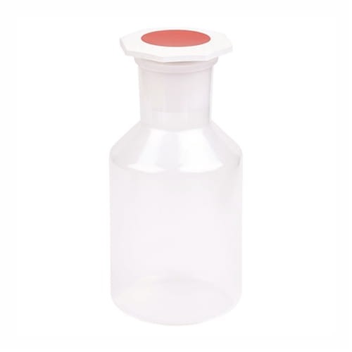 Butelka PP 250 ml z korkiem szlif 34/35