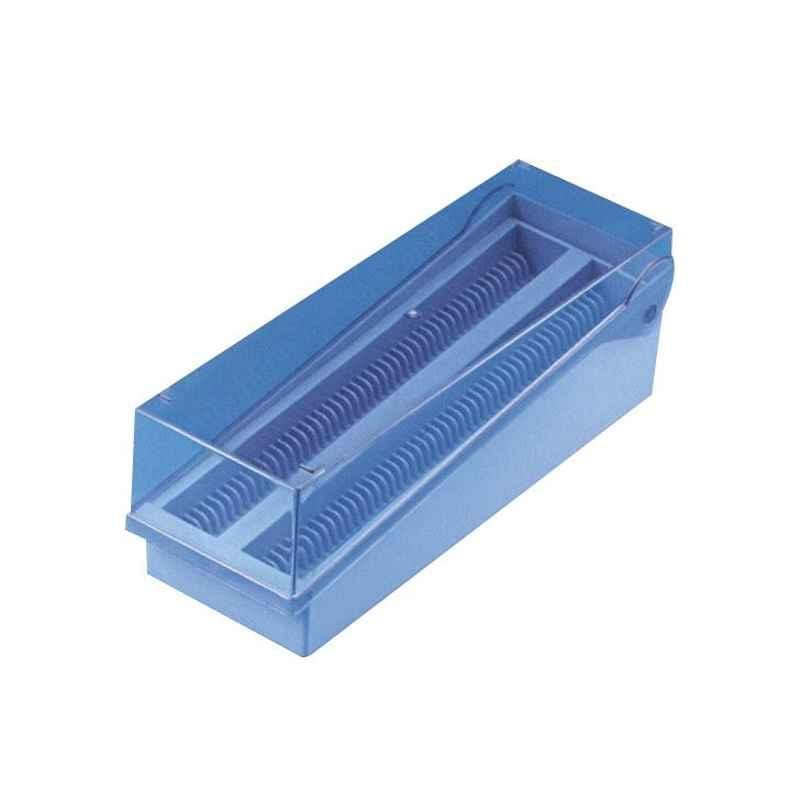 Etui PP na szkiełka mikroskopowe 100 miejsc