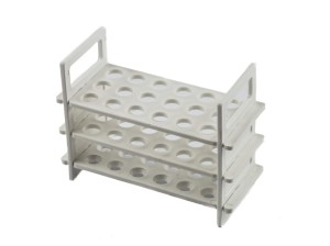 Statyw na probówki 3-półkowy fi 20 mm 40 miejsc
