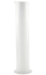 Cylinder miarowy plastikowy PP 2000 ml skala tłoczona - BIOSPACE