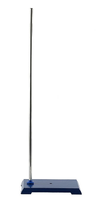 Statyw laboratoryjny 200x140 mm, pręt 800 mm