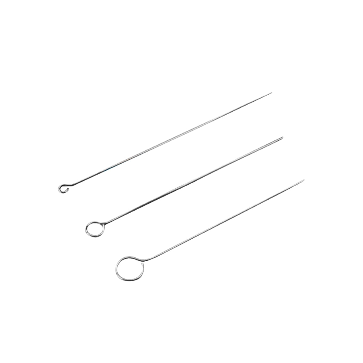 Eza bakteriologiczna metalowa fi 2,5 mm 10 szt