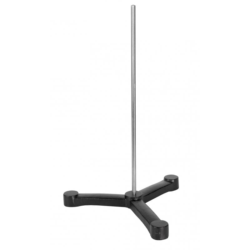 Statyw laboratoryjny trzypunktowy fi 270 mm, pręt 600 mm