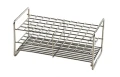 Statyw na probówki fi 20 mm 50 miejsc (5x10) stal nierdzewna
