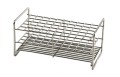 Statyw na probówki fi 27 mm 12 miejsc (2x6) stal nierdzewna