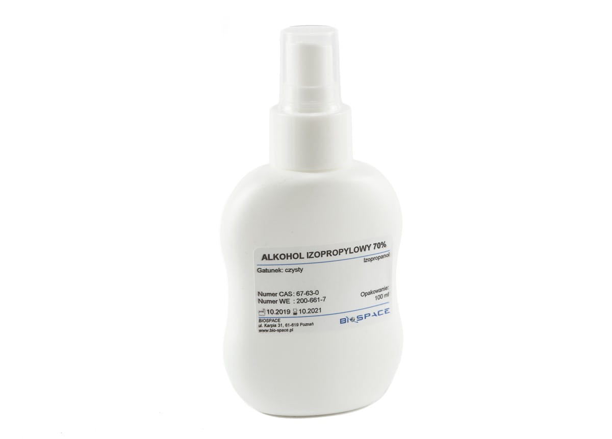 Alkohol izopropylowy 70% 100 ml z dozownikiem