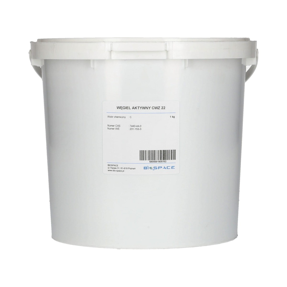 Węgiel aktywny CWZ 22 1 kg BIOSPACE