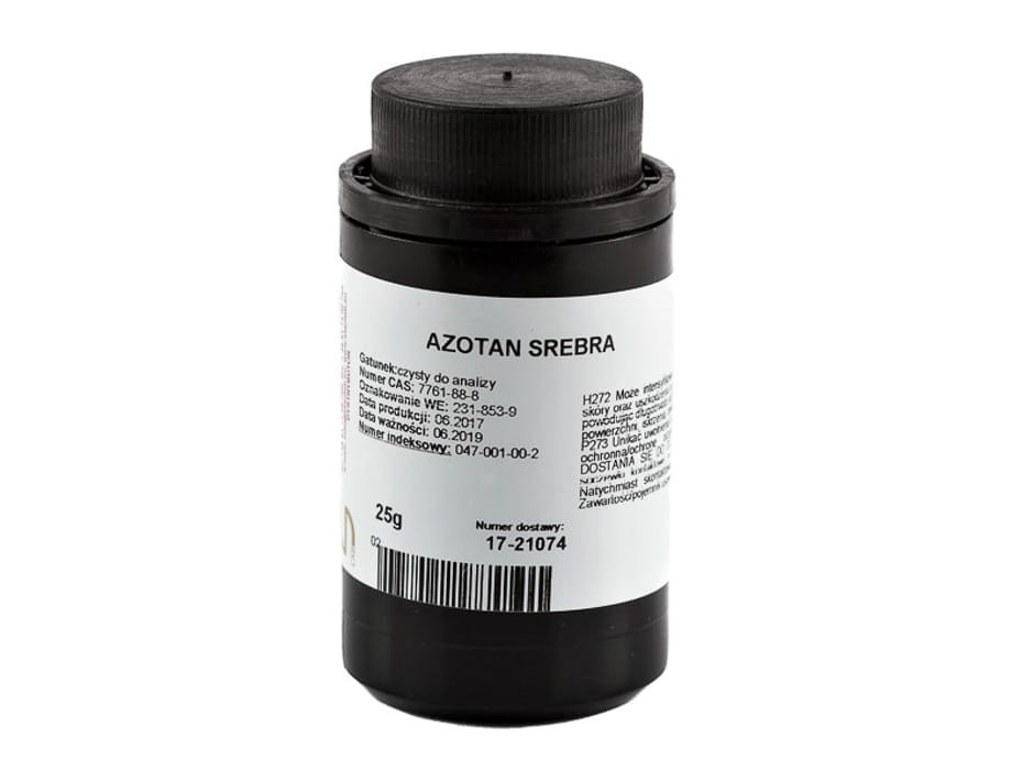 Azotan srebra cz.d.a 25 g Stanlab