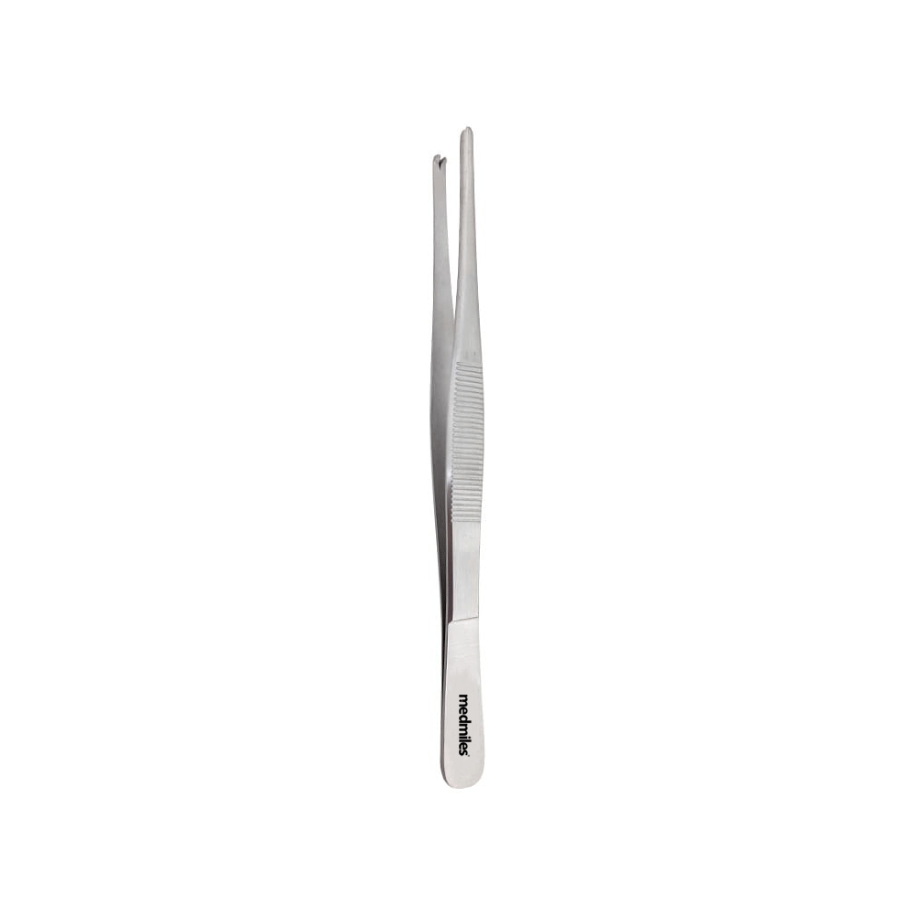 Pęseta chirurgiczna prosta z ząbkami 1:2 13 cm