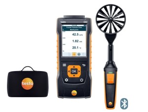 Miernik wielofunkcyjny TESTO 440 - zestaw z sondą wiatraczkową Ø100 mm z Bluetooth