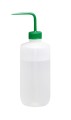 Tryskawka LDPE 1000 ml wąska szyja z zieloną nasadką