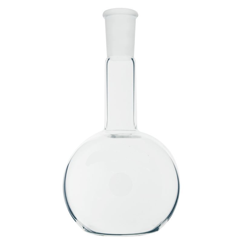 Kolba płaskodenna z długą szyją 50 ml szlif 19/26