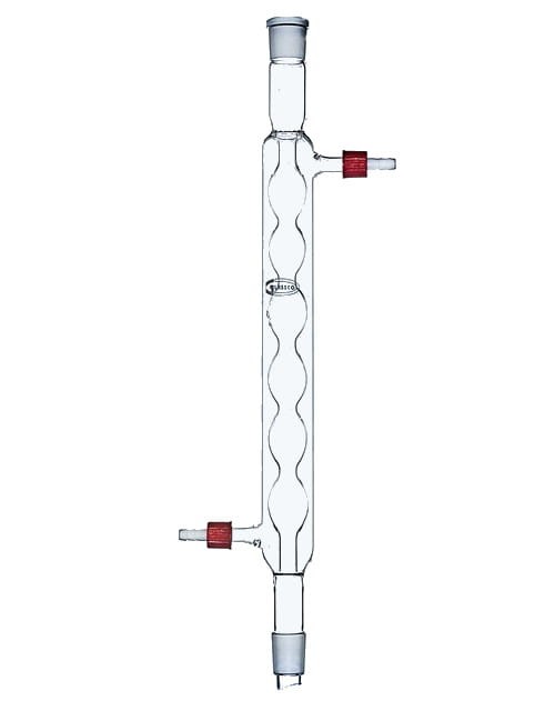 Chłodnica kulowa Allihna 500 mm szlif 2x 29/32 króciec PP
