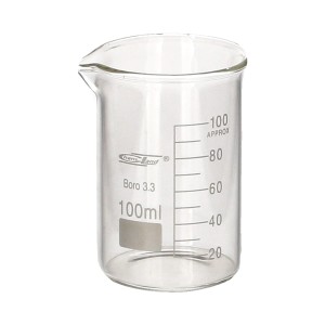 Zlewka szklana 100 ml niska Chemland