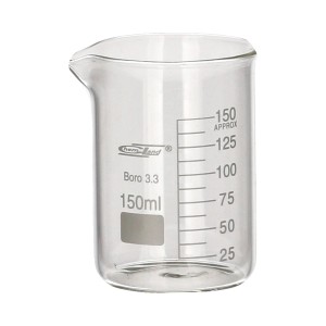 Zlewka szklana 150 ml niska Chemland
