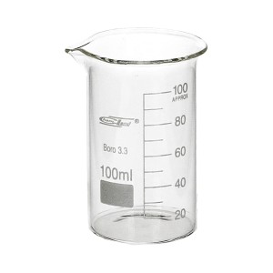 Zlewka szklana 100 ml wysoka Chemland