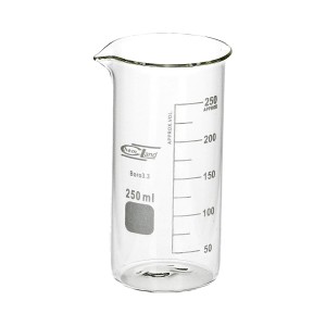 Zlewka szklana 250 ml wysoka Chemland