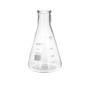 Kolba stożkowa szklana 1000 ml szeroka szyja - Chemland
