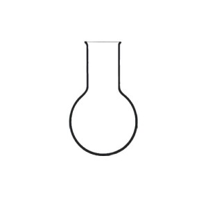 Kolba okrągłodenna 1000 ml szeroka szyja