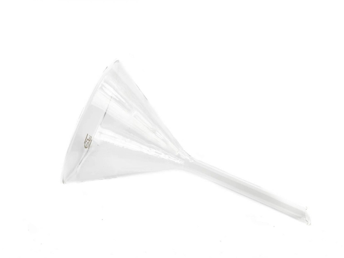 Lejek laboratoryjny szklany fi 80 mm Chemland