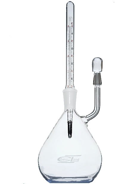 Piknometr z termometrem 100 ml kl. B