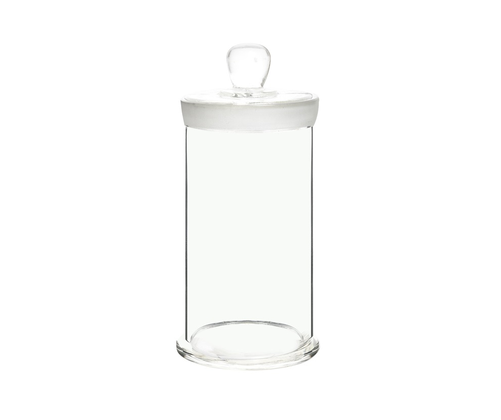 Pojemnik szklany z pokrywą 120x150 mm