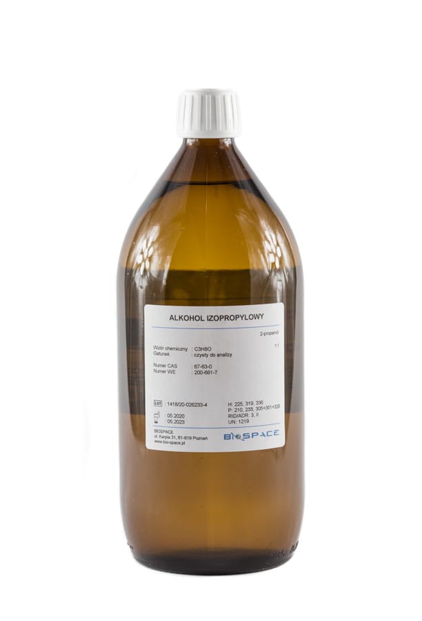 Alkohol izopropylowy cz.d.a. 1 l BIOSPACE