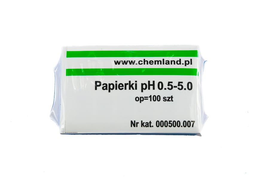 Paski pH 0,5-5,0 książeczka