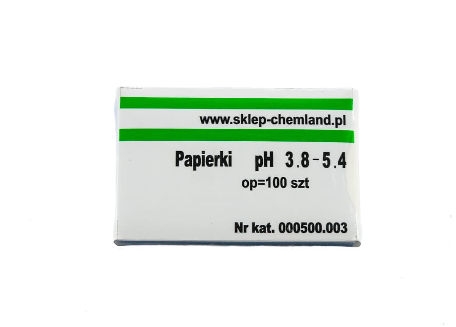 Paski pH 3,8-5,4 książeczka
